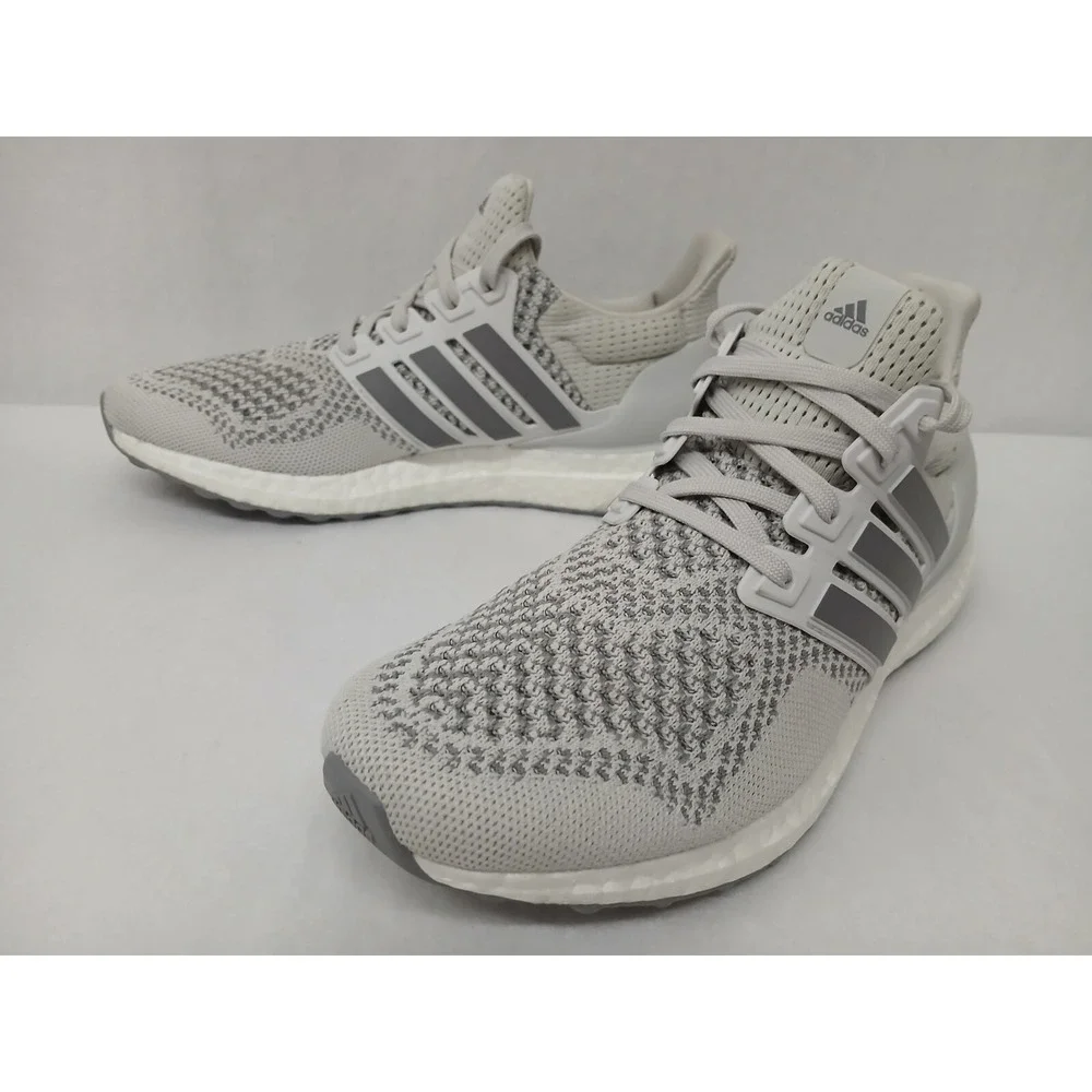 Adidas Women's Ultraboost 1.0 Running Shoes HQ4205 Double Gray‎ White Sz 8